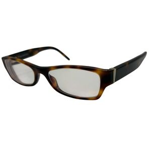 Burberry B2094 3316 Tortoiseshell Rectangle Eyeglasses Frames only Italy Women
